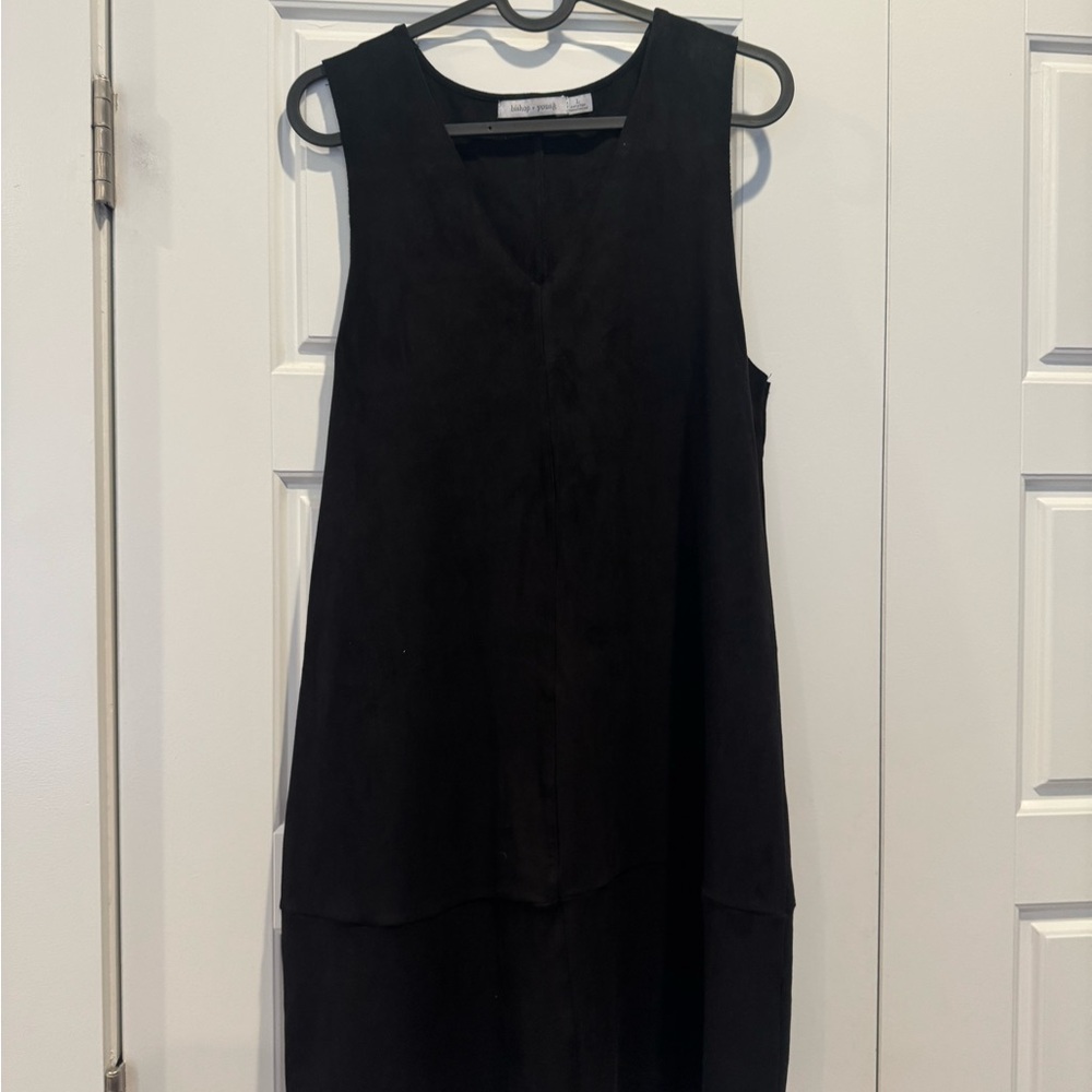 bishop + young Black Midi Dress